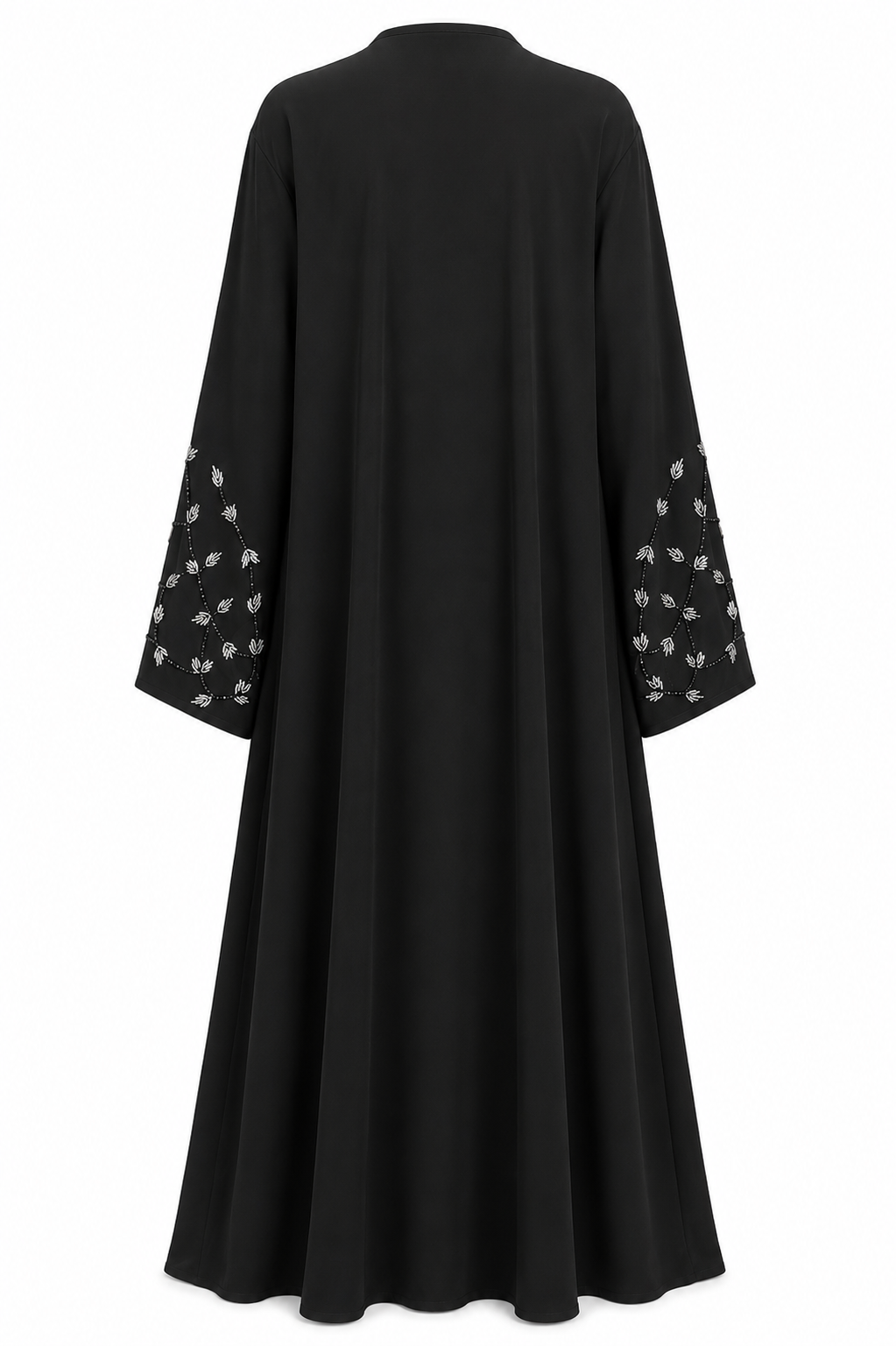 Ameerah Hand-Beaded Open Abaya