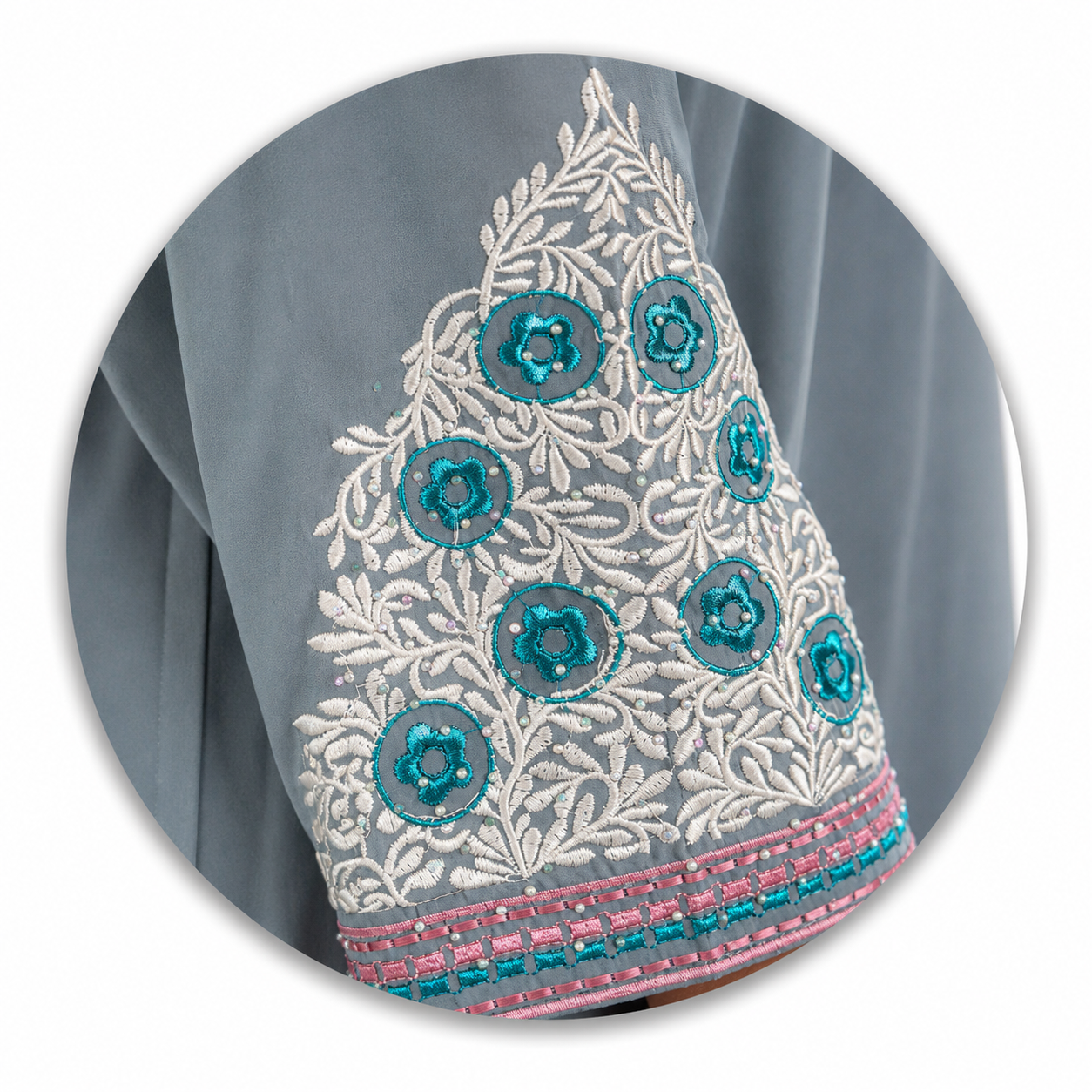 Safiya Embroidered Abaya
