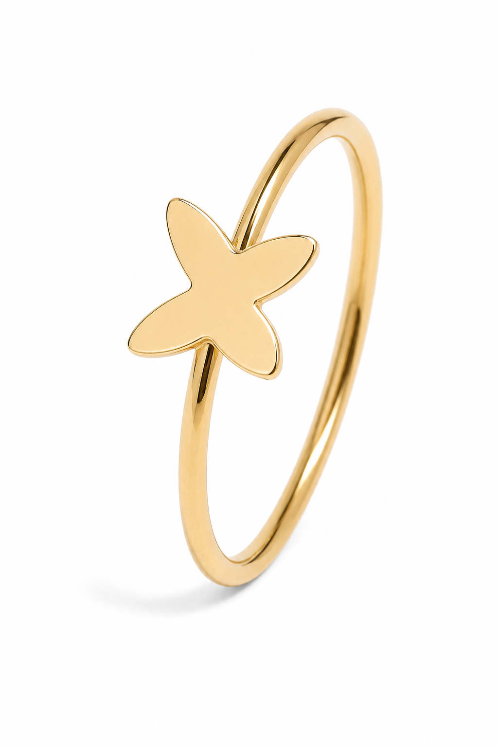18KT Gold Plated Butterfly Ring