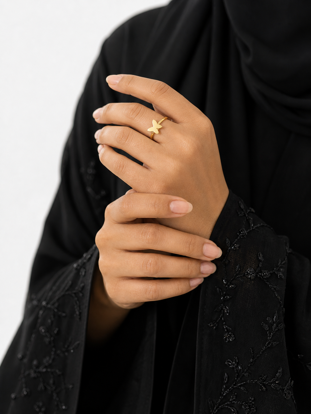 18KT Gold Plated Butterfly Ring