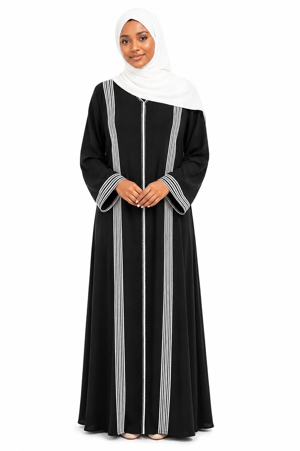 Layali Stripe Abaya