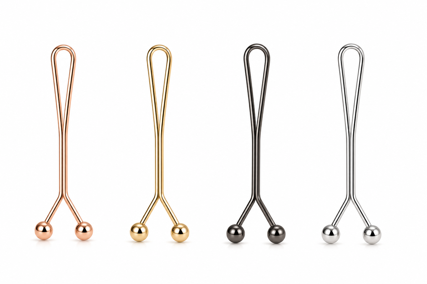 Noor Metal Scarf Clip Set
