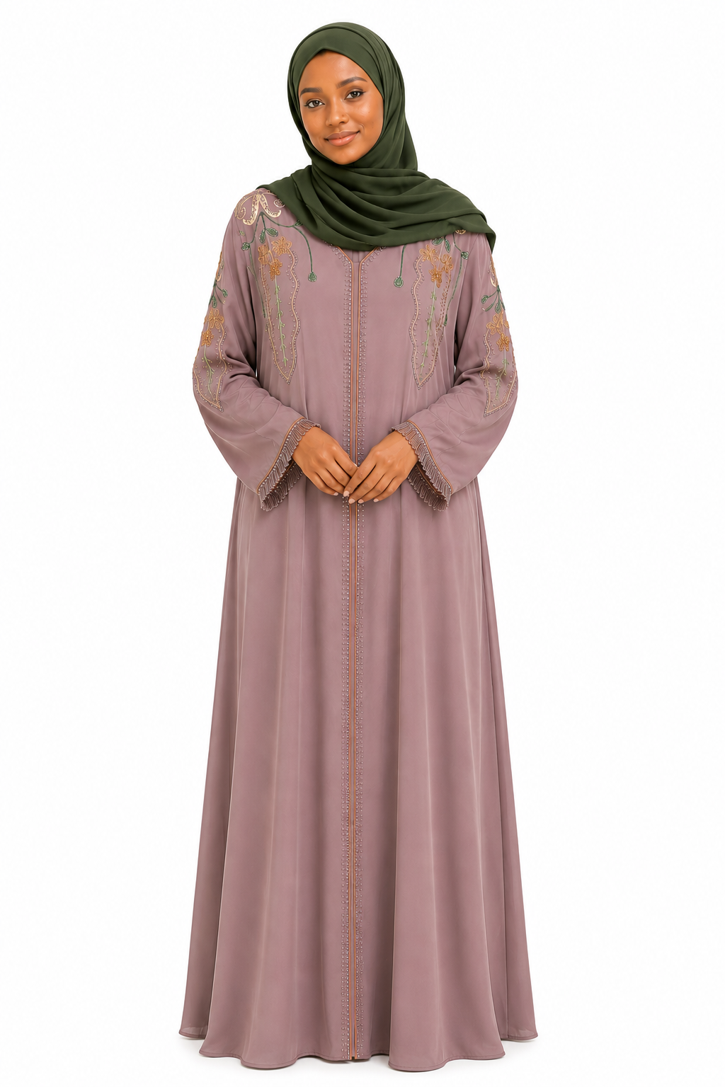 Rania Embroidered Modest Abaya