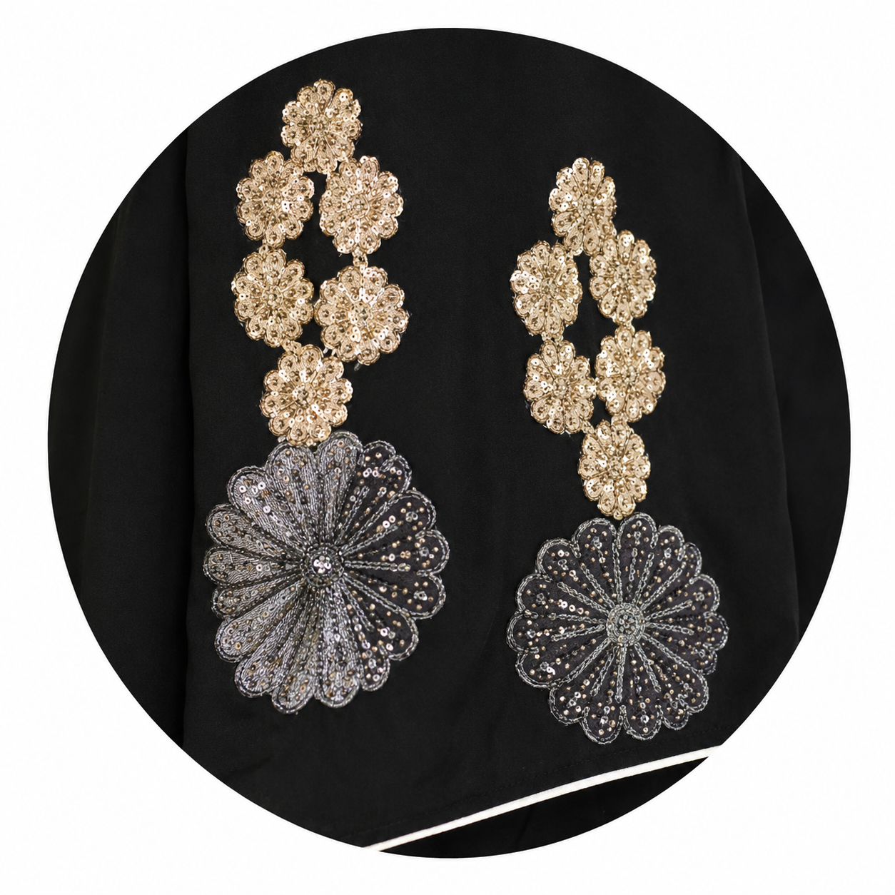 Sawda Fleur Embroidered Abaya