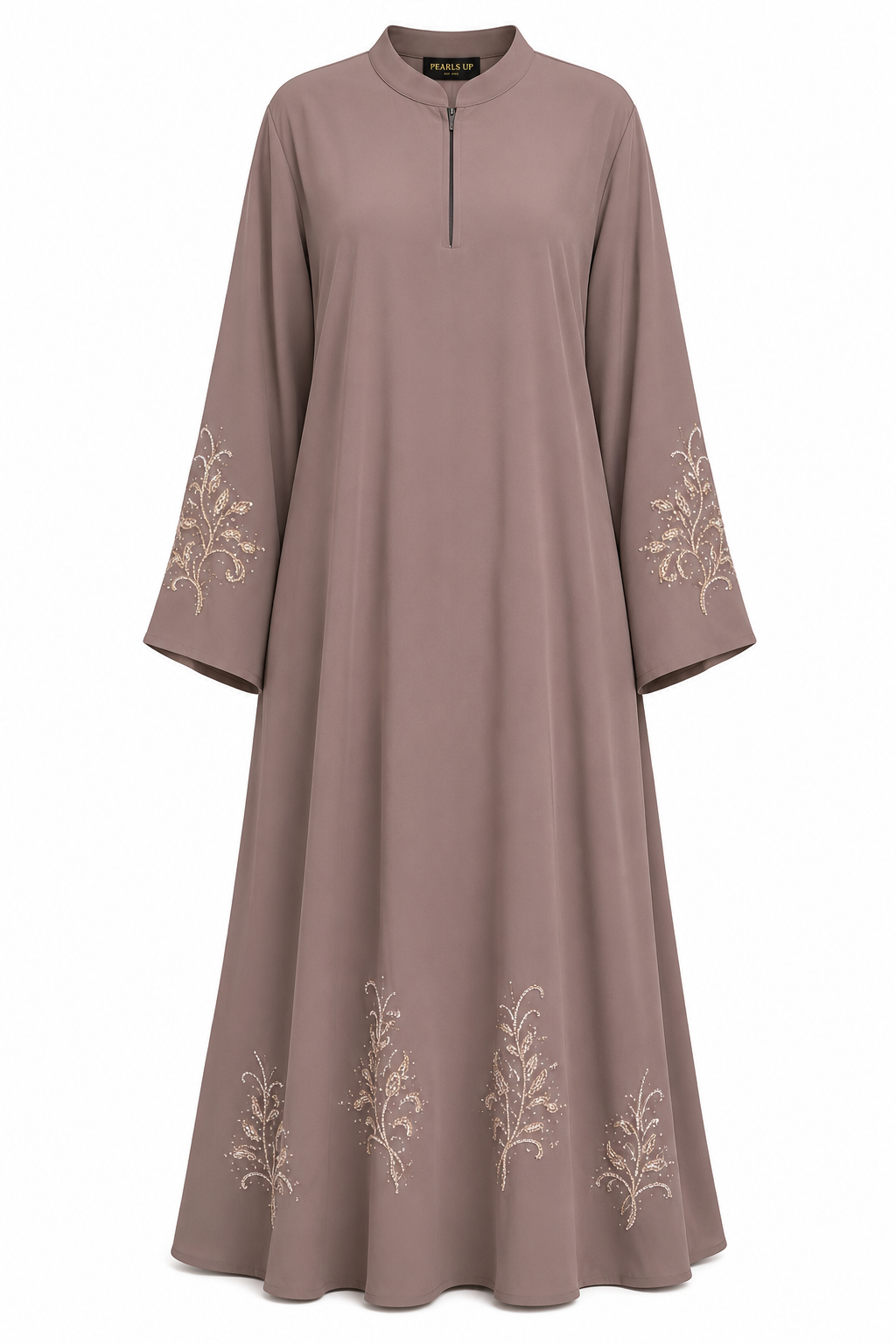 Serevina Hand-Beaded Nidha Abaya